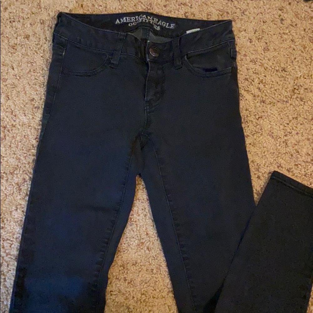 Black American Eagle jeans